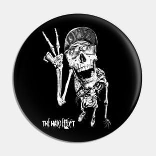 obey skull The Halo Effect Pin