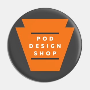 Pod Design Shop Pin