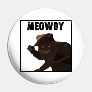 Meowdy Pin