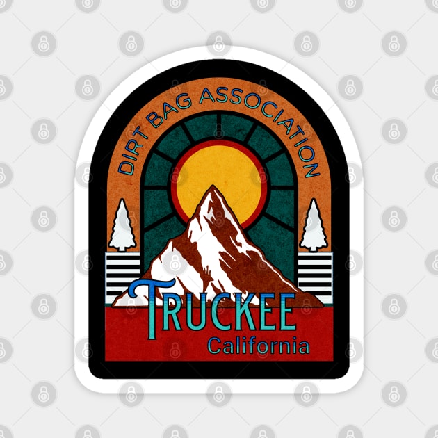 Truckee California Magnet by Your good dog spot