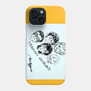 Traveling Wilburys Bob Dylan George Harrison, Jeff Lynne Roy Orbison Tomy Petty Phone Case