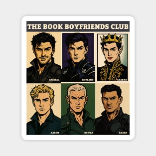 Book boyfriend club - Romantasy & Dragon Rider Gift, fanfic reader Magnet