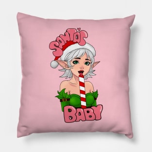 Santa’s Baby Femme Version Pillow