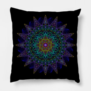 Crystal Mandala Pillow