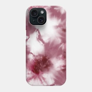 Shibori style  red pattern Phone Case