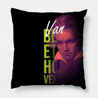 Beethoven The Deaf Musician Pillow