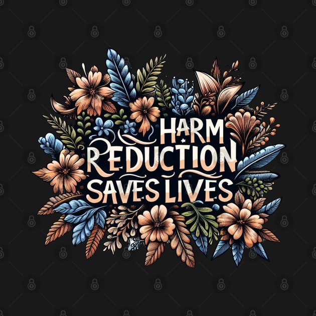 Harm Reduction Saves Lives -  Lifesaving Approach by ZaikyArt