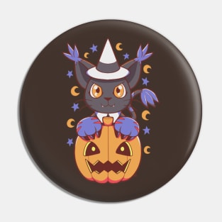 Happy Meowloween V2 Pin