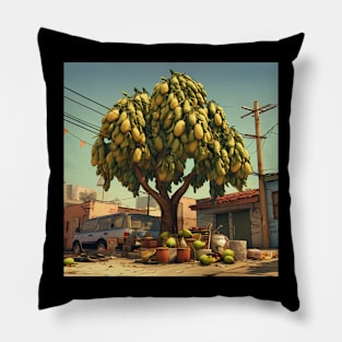 Avocado tree Pillow
