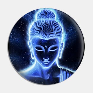 Nocturnal Buddha Pin