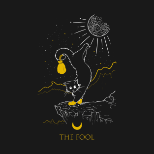 The Fool - Tarot Cats T-Shirt