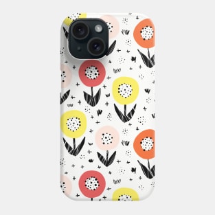 Abstract Summer Florals Phone Case