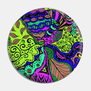 Groovy Doodle Acid Pin