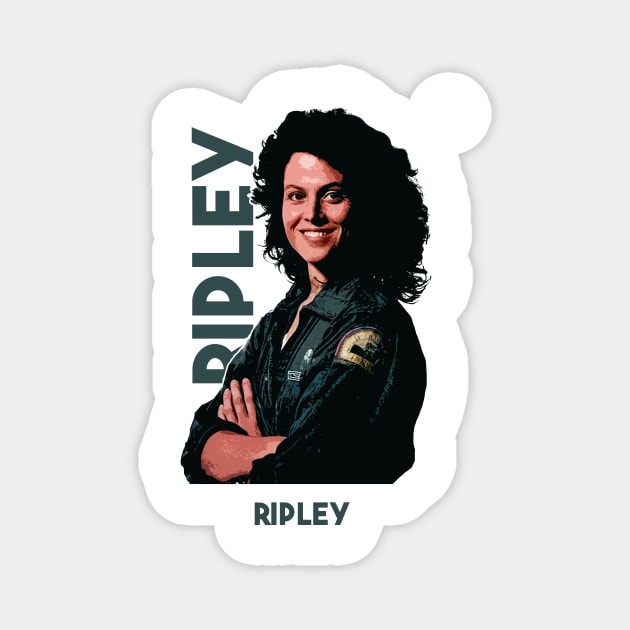 ripley ripley Magnet by Ville Otila Abstract