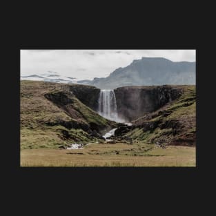 waterfall in Iceland T-Shirt