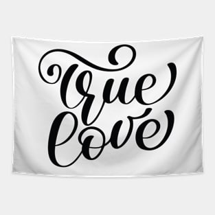 Valentines Calligraphy Quote Tapestry