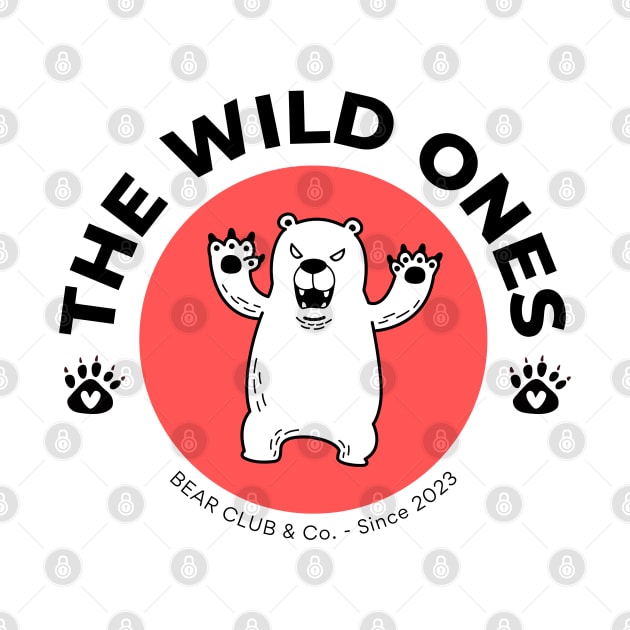 The Wild Ones Polar Bear Design by KomixsDesign