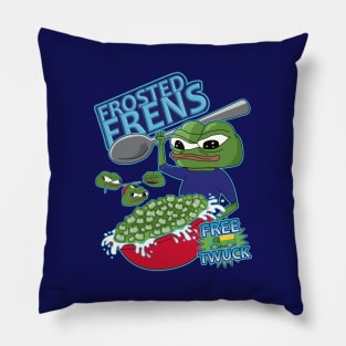Frosted Frens Apu Cereal Pillow