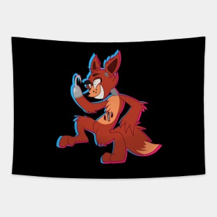 Cartoon Foxy Tapestry