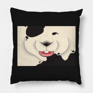 Cookies and Cream Bunny Face Pillow