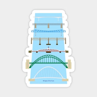 Bridges of the Tyne Magnet