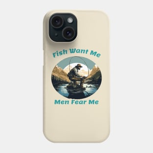 Fish Want Me Men Fear Me Phone Case