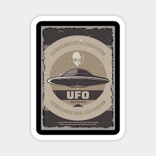 Ufo t shirt Magnet