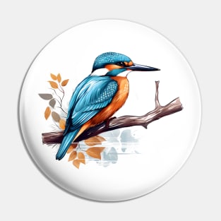 Kingfisher Pin