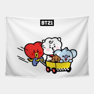 bt21 bts exclusive design 15 Tapestry