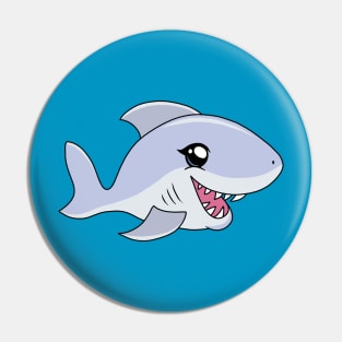 Cute Kawaii Shark Pin