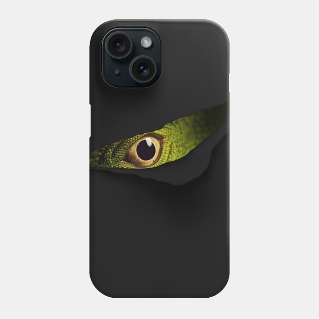 Peek-A-Boo Phone Case by MindsparkCreative