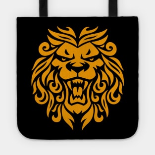 Ornate Fierce Brave Roaring Lion Tote