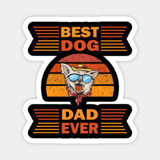 Best Dog Dad Ever Magnet