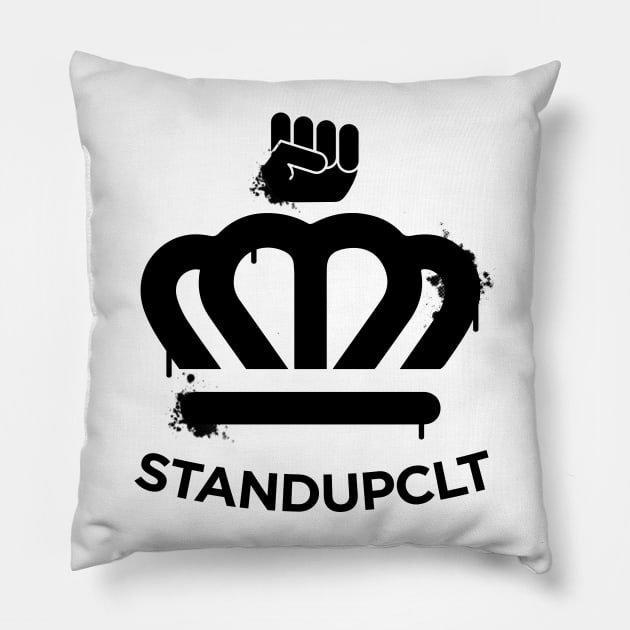 Stand Up CLT Pillow by Mikewirthart