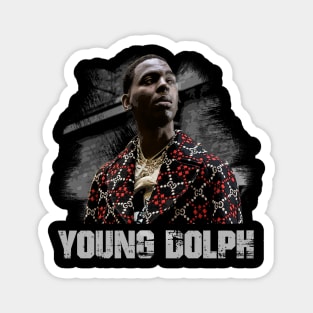 Trap God Mentality Dolph Fan Club Tee Magnet