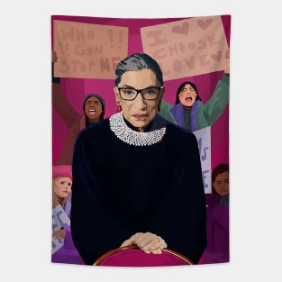 Ruth Bader Ginsburg Tapestry