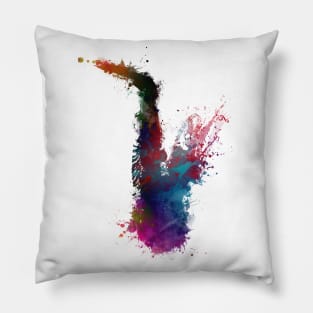 saxophone music art #saxophone #music Pillow