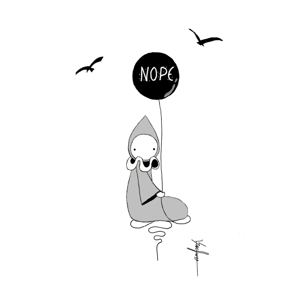 Poppet Says NOPE by LisaSnellings