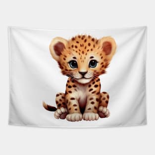 Baby Leopard Tapestry