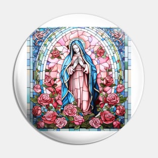 Our Lady of Guadalupe Virgin Mary Pin