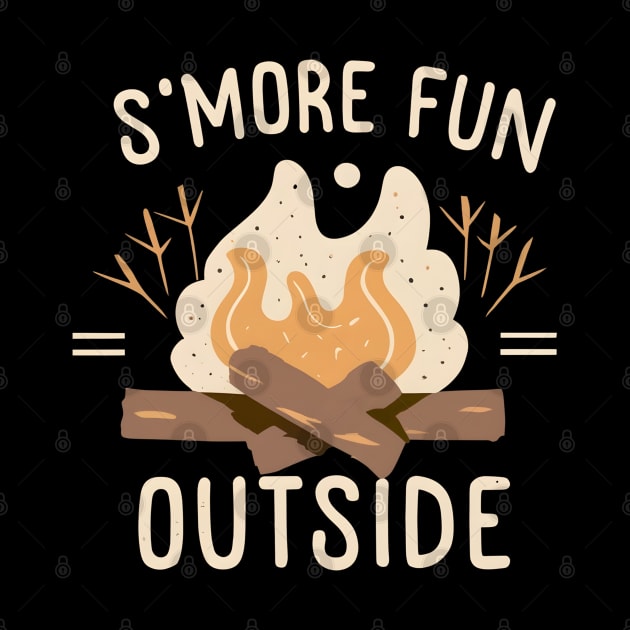 Smores fun outside by NomiCrafts