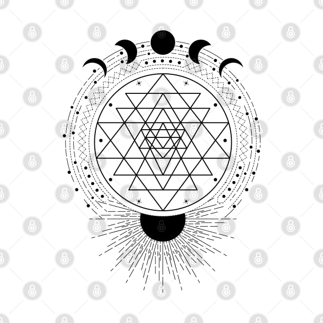 Sri Yantra | Sacred Geometry by CelestialStudio