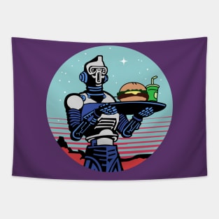 Space Meal Force Tapestry