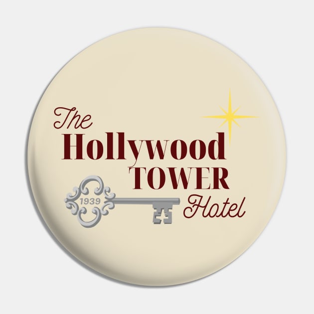 Hollywood Tower Hotel Pin by Unlocking The Magic