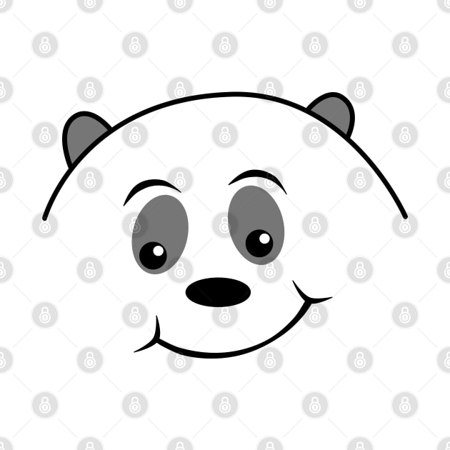 Smiling Panda by Aurealis