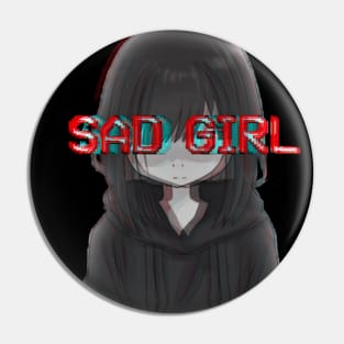 anime sad girl Pin