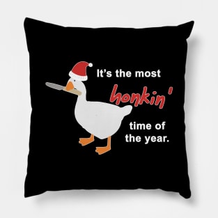 It's the most honkin' time of the year. Pillow