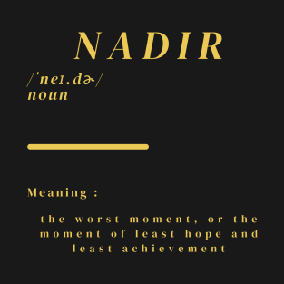 Word Nadir T-Shirt