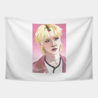 SKZ Felix Lee Painting Tapestry