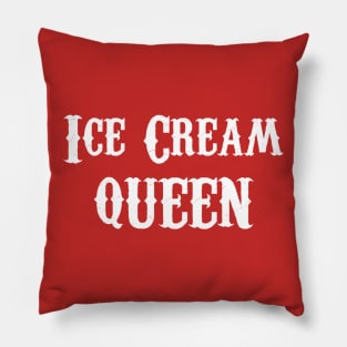 Ice Cream Queen Pillow